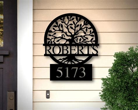 house address metal plaques|decorative address plaques for house.